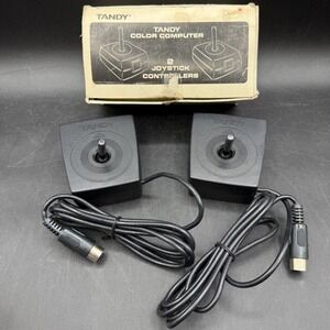 Vintage Tandy Joystick Controllers for Color Computer 26-3008A Untested